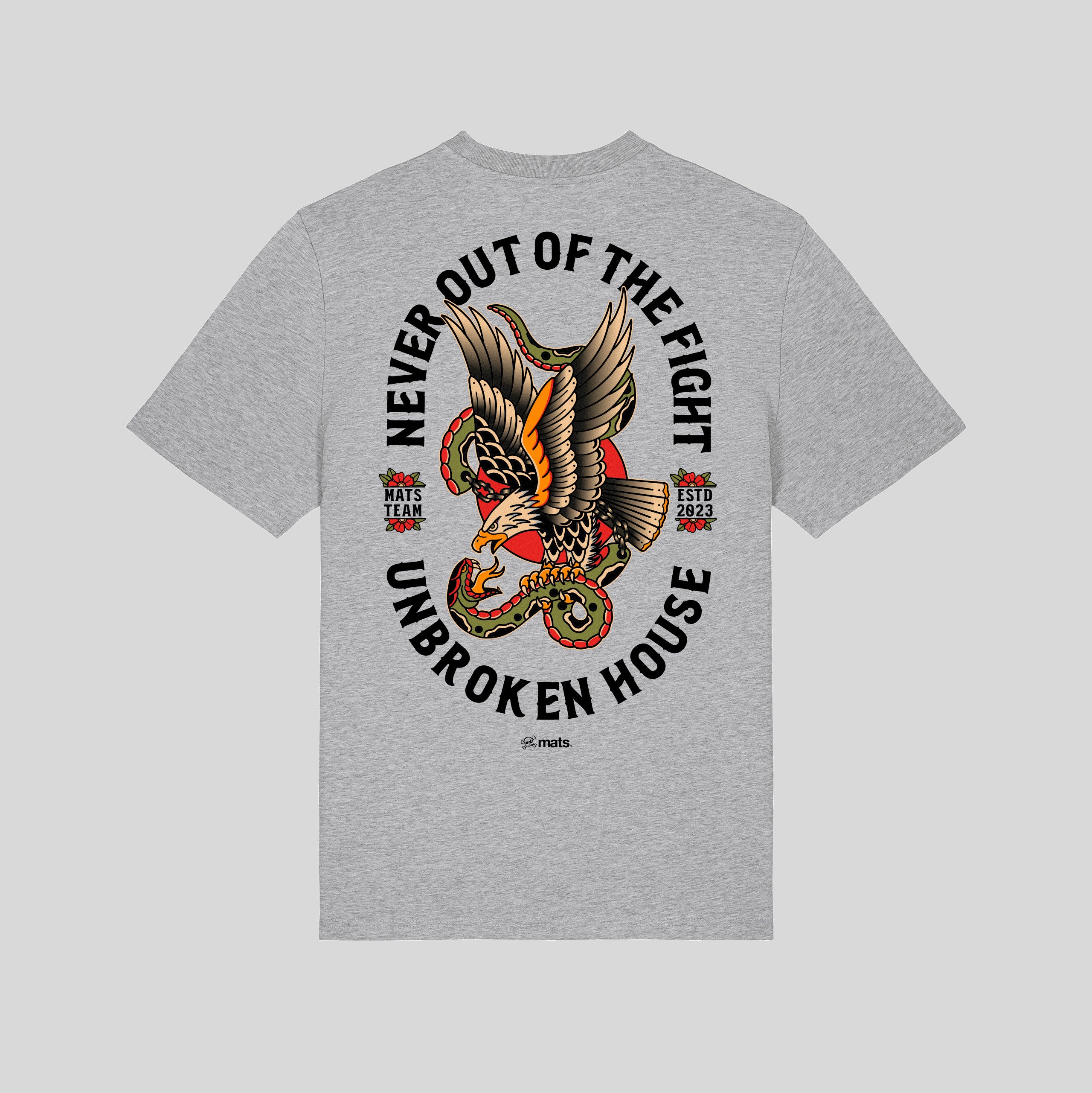 UNBROKEN HOUSE - NEVER OUT OF THE FIGHT - REGULAR FIT