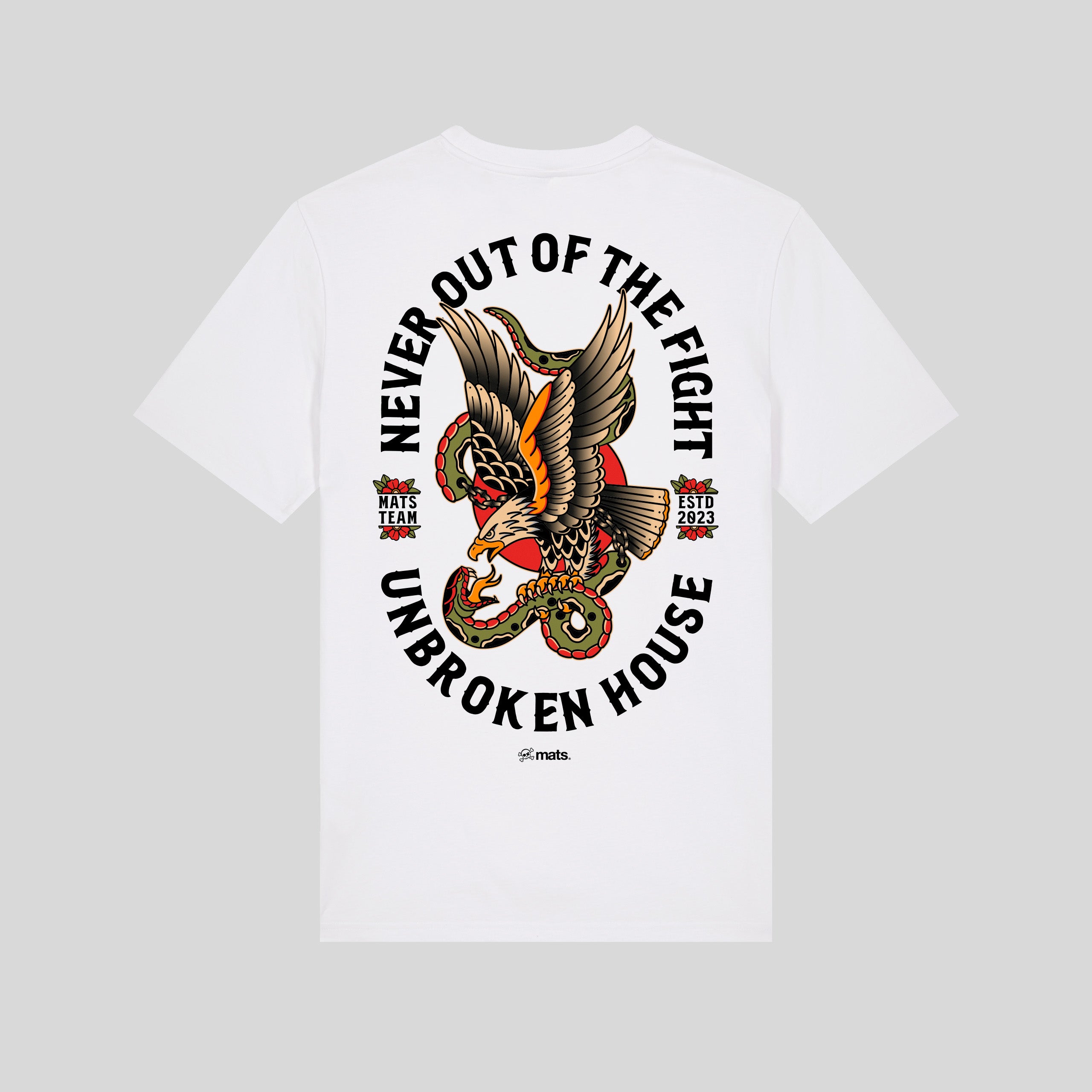 UNBROKEN HOUSE - NEVER OUT OF THE FIGHT - REGULAR FIT