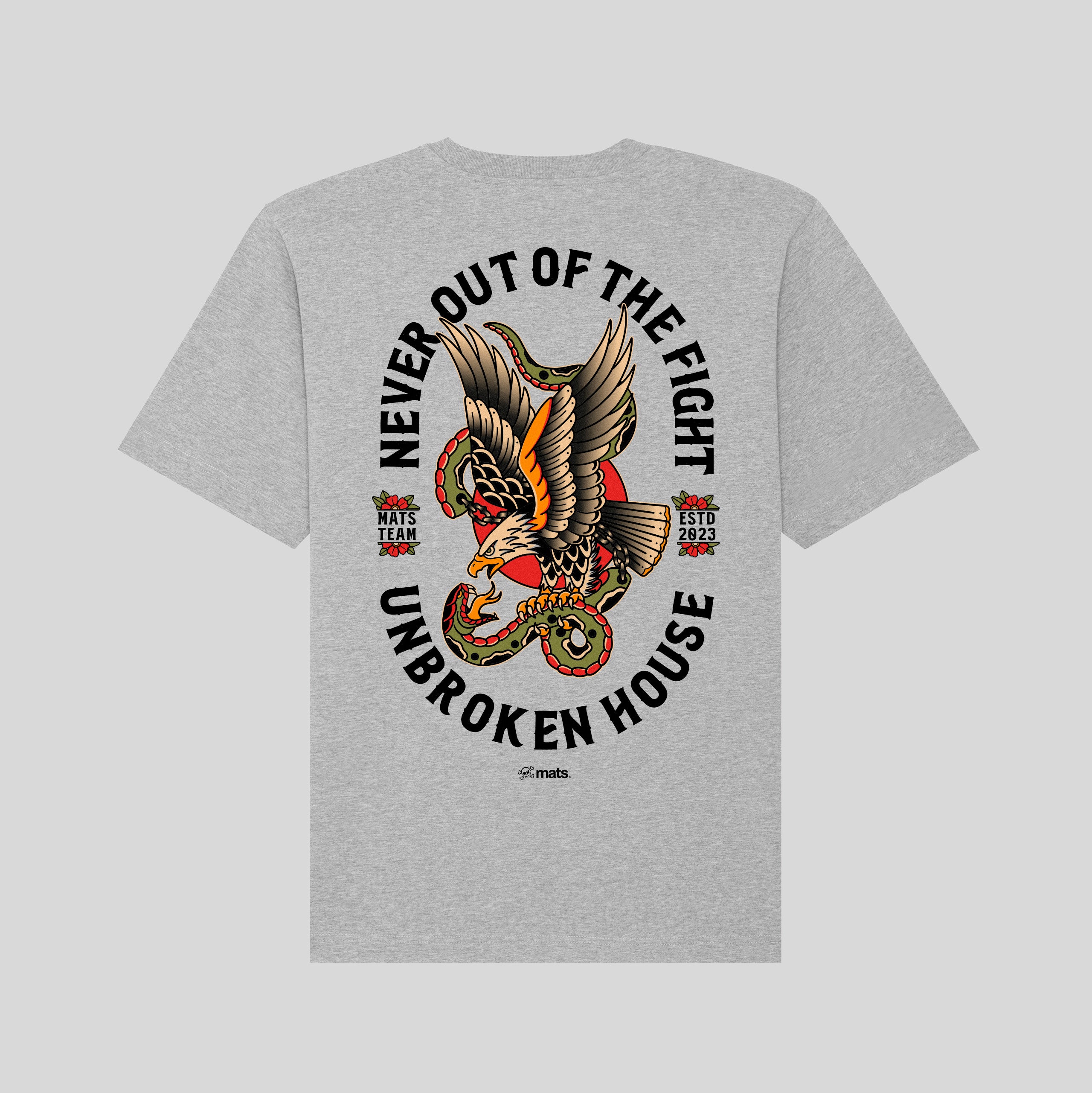 UNBROKEN HOUSE - NEVER OUT OF THE FIGHT - OVERSIZE