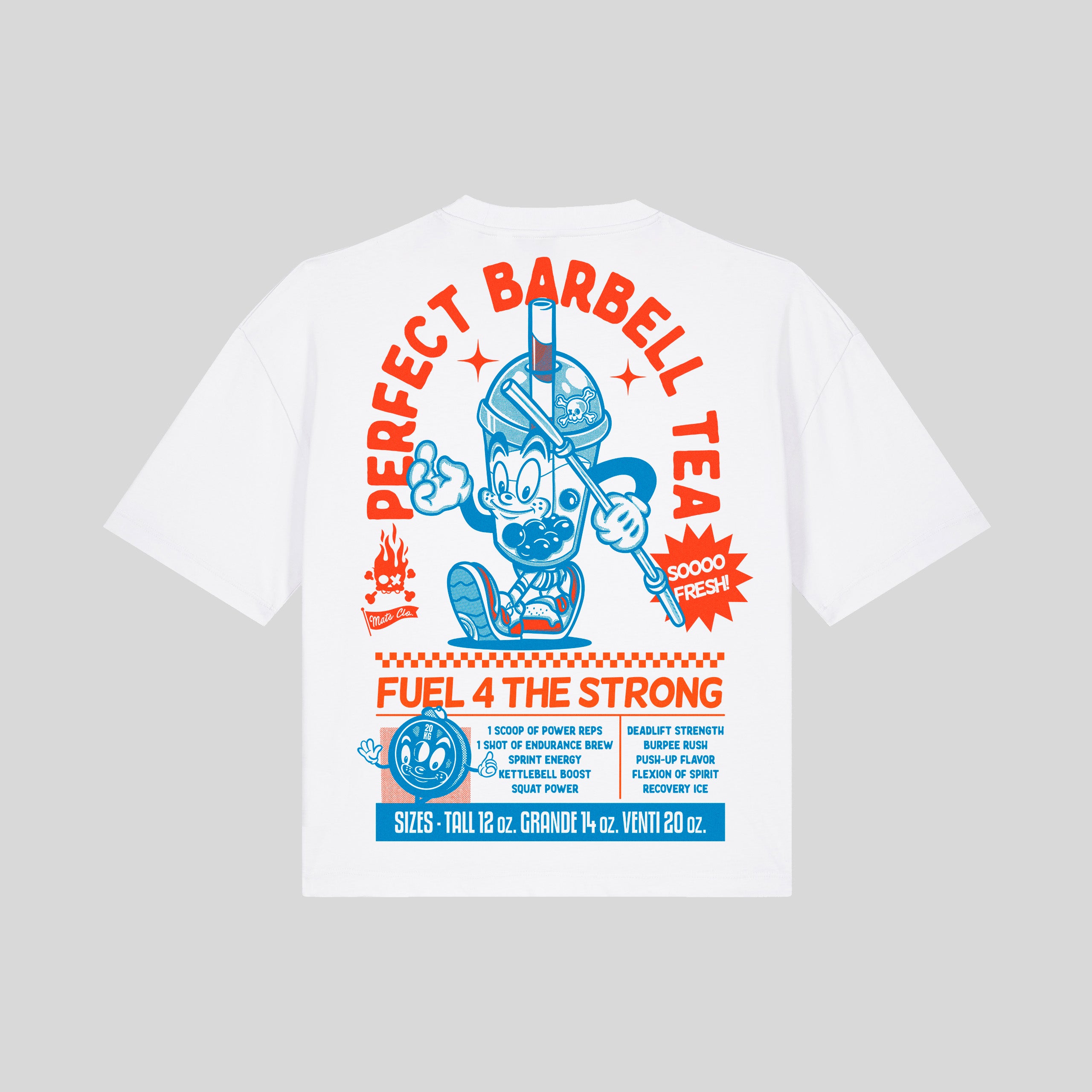 PERFECT BARBELL TEA - BOXY FIT