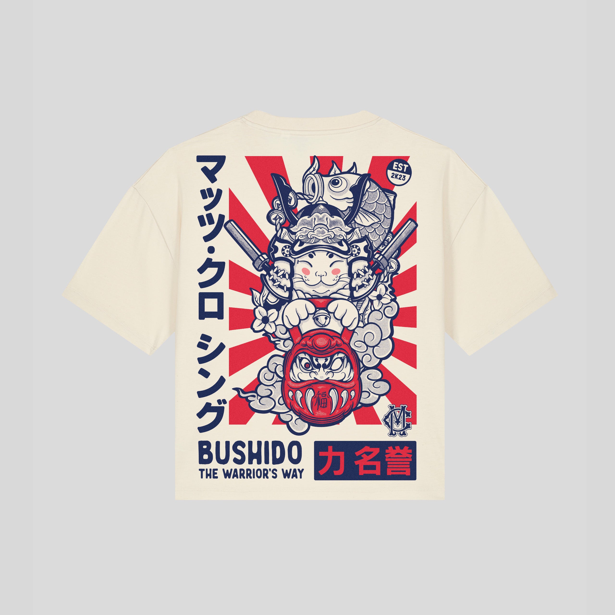 BUSHIDO - THE WARRIOR´S WAY - BOXY FIT