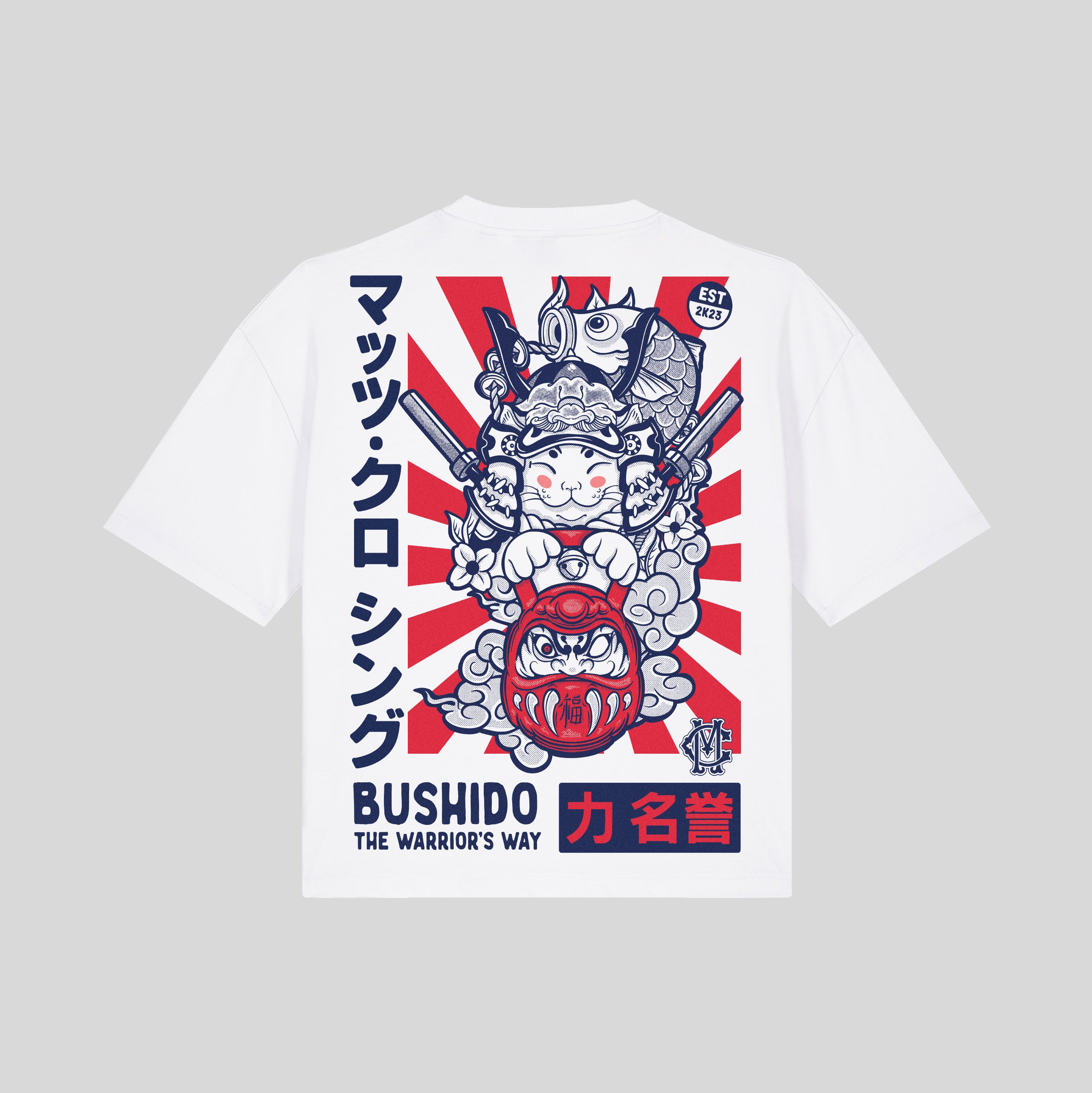 BUSHIDO - THE WARRIOR´S WAY - BOXY FIT