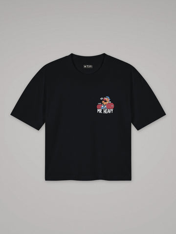 Camiseta boxy