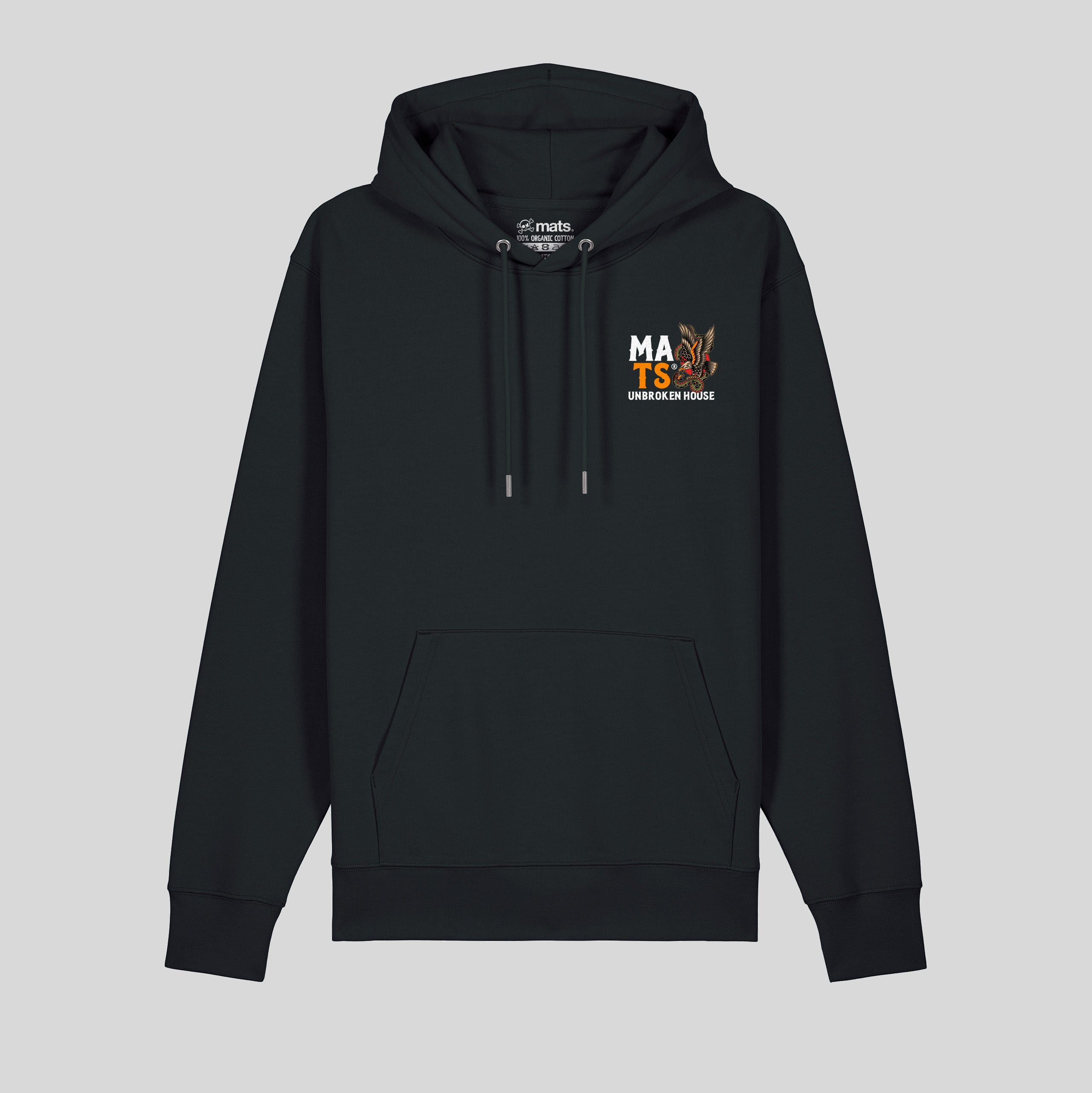 UNBROKEN HOUSE - NEVER  OUT OF THE FIGHT - HOODIE