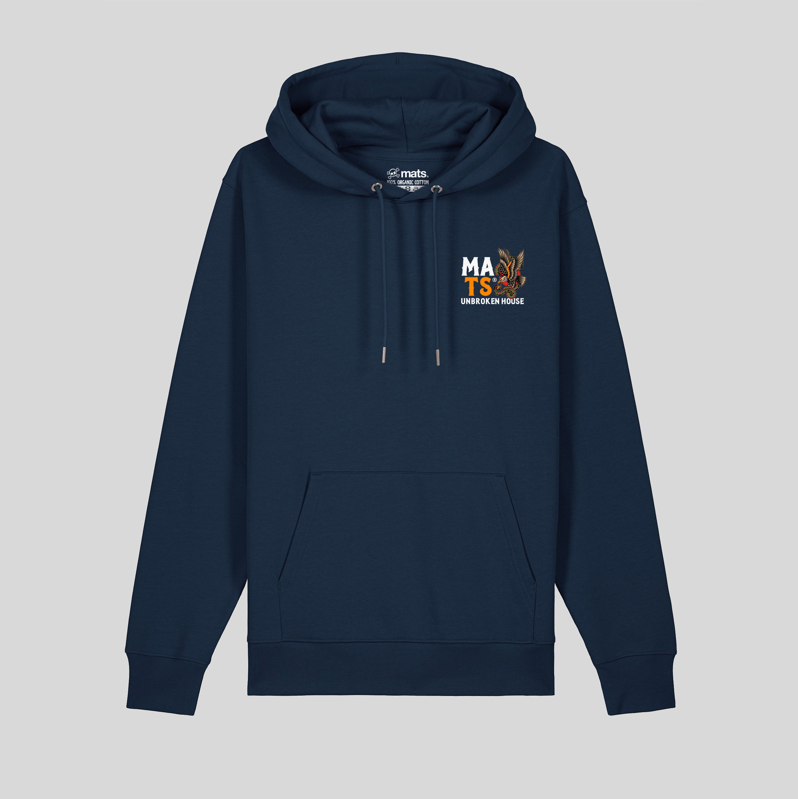 UNBROKEN HOUSE - NEVER  OUT OF THE FIGHT - HOODIE