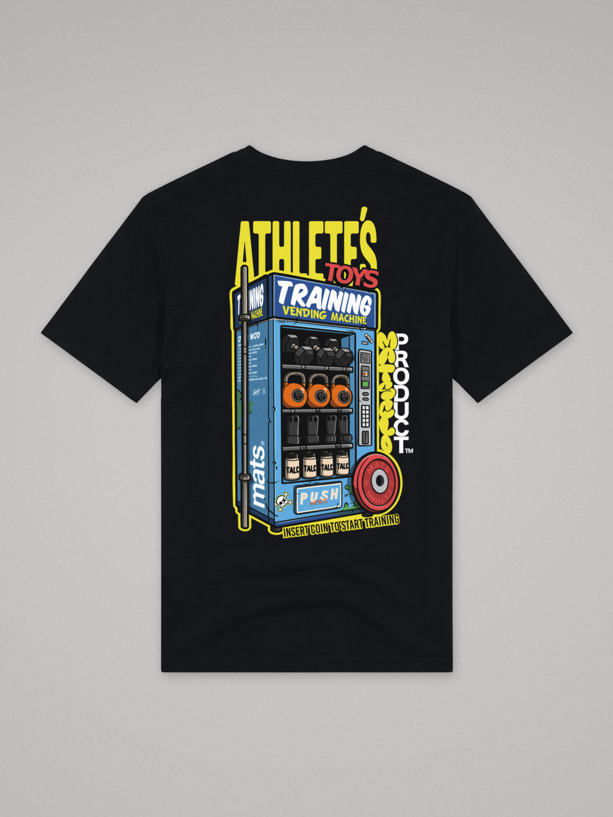 Athlete's Toys - Regular Fit · Negro · plano · espalda