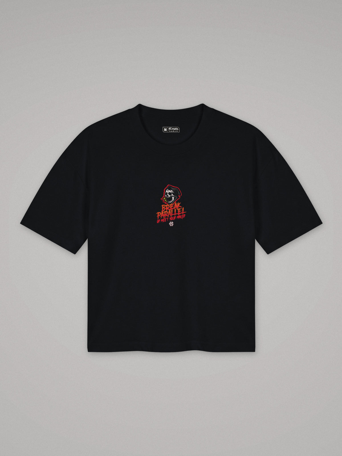 Break Parallel - Boxy Fit · Negro · plano · frente