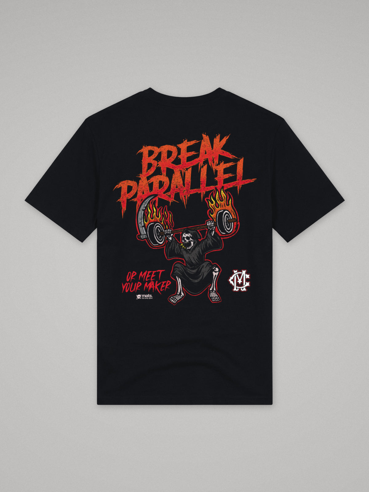 Break Parallel - Regular Fit · Negro · plano · espalda