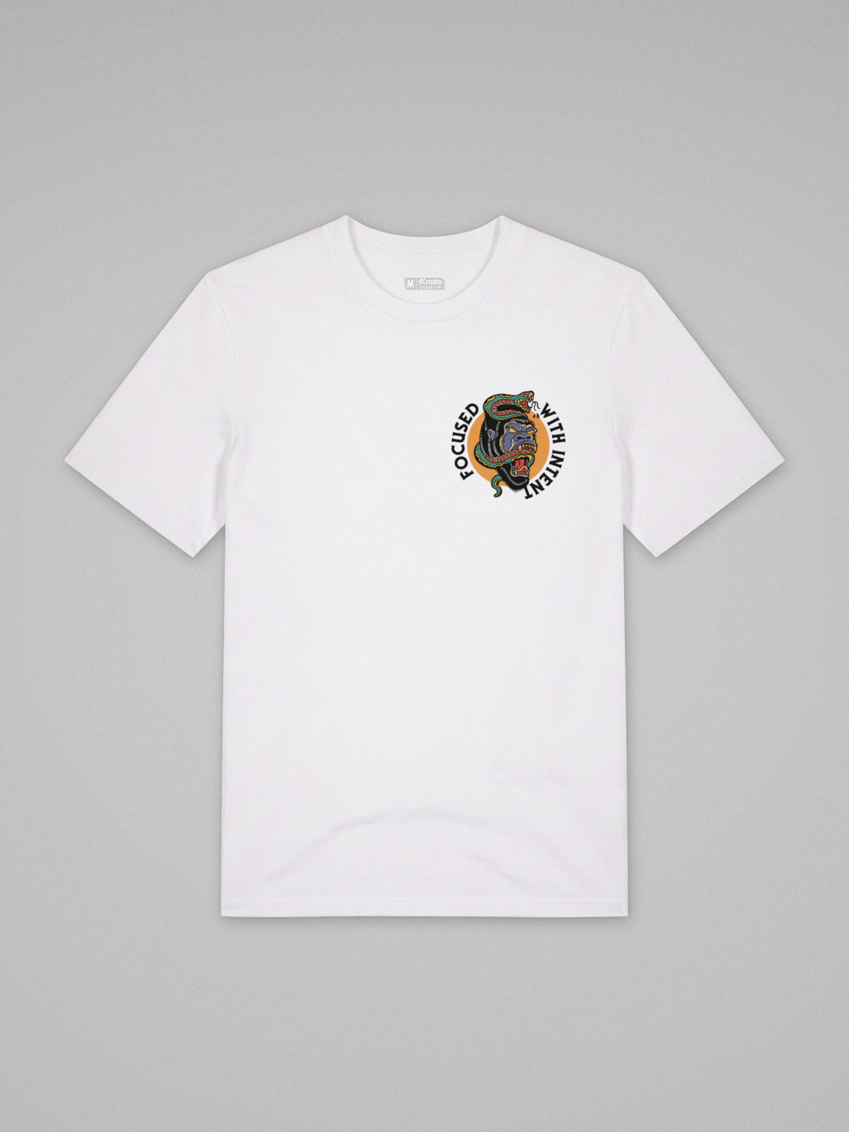 Focused With Intent - Regular Fit · Blanco · plano · frente