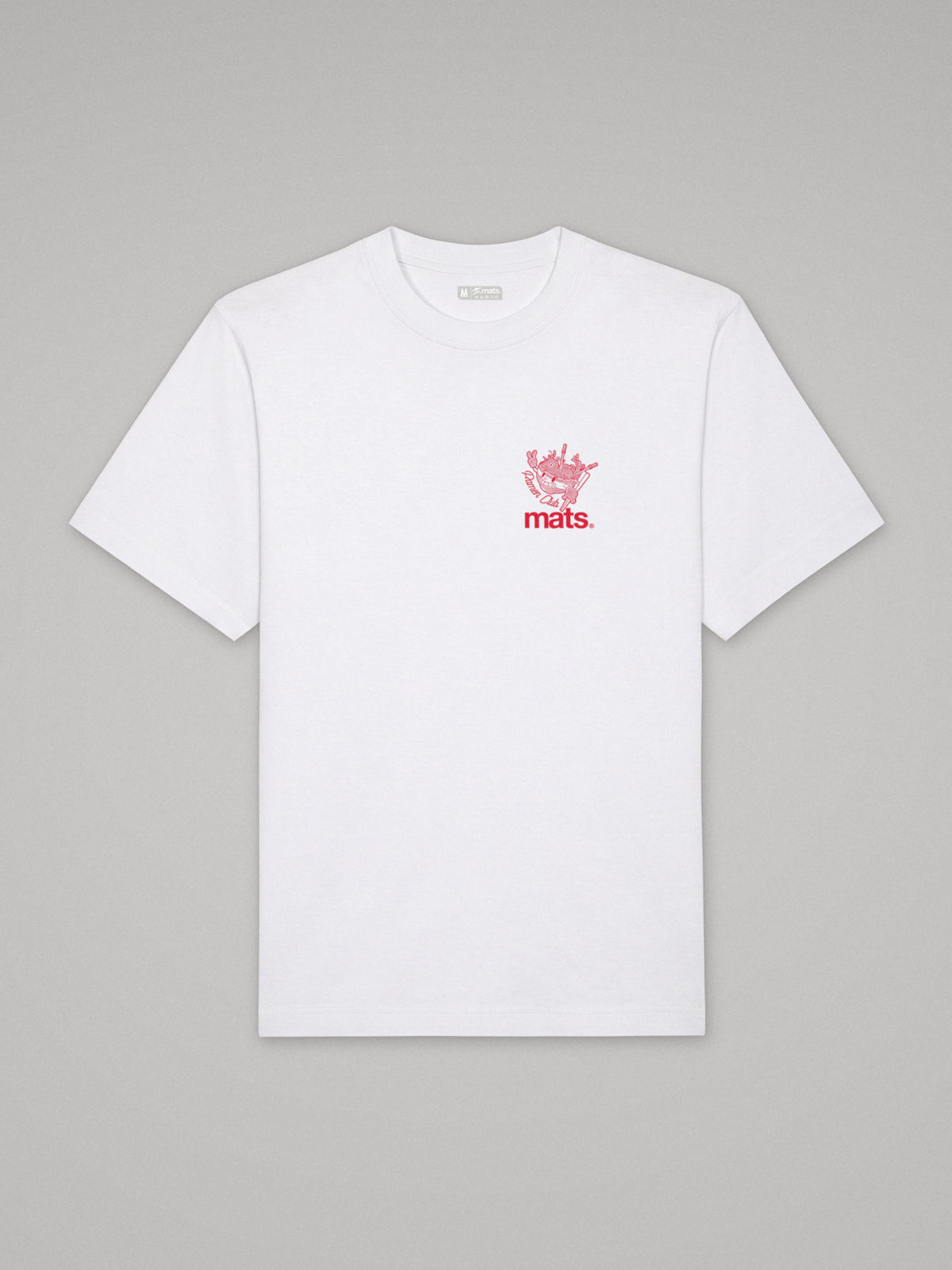 Iron Ramen Club - Oversize · Blanco · plano · frente