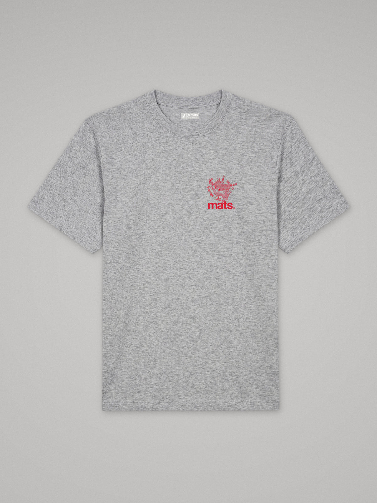 Iron Ramen Club - Oversize · Gris · plano · frente