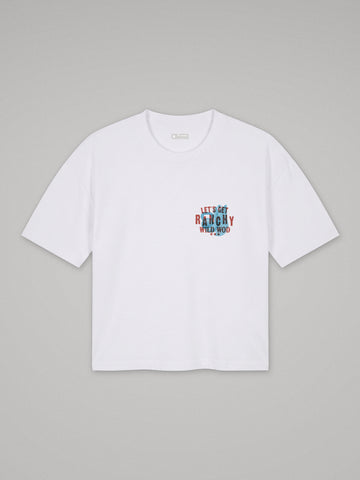 Camiseta boxy