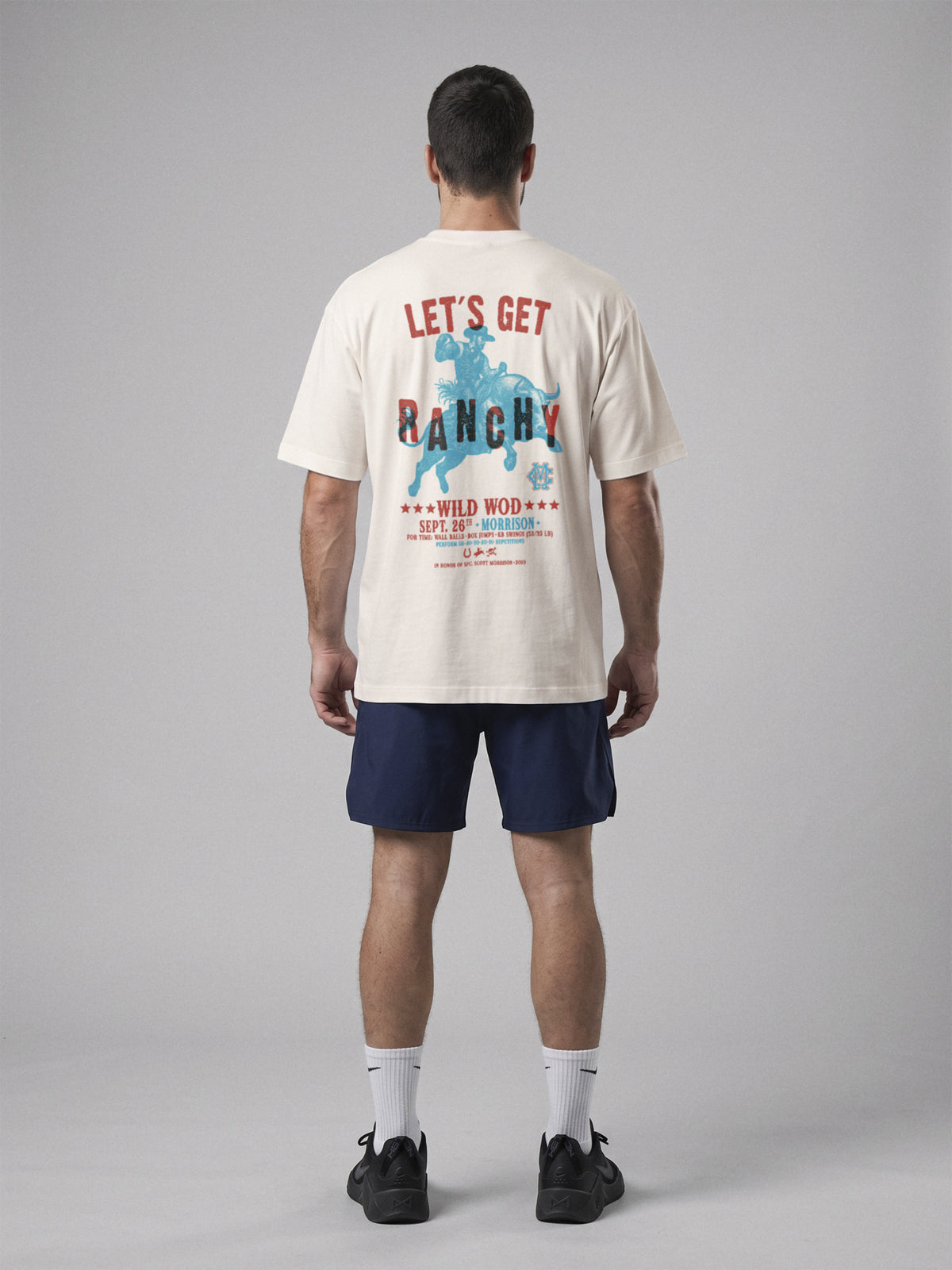 Let´s Get Ranchy - Oversize · Natural · modelo chico · espalda