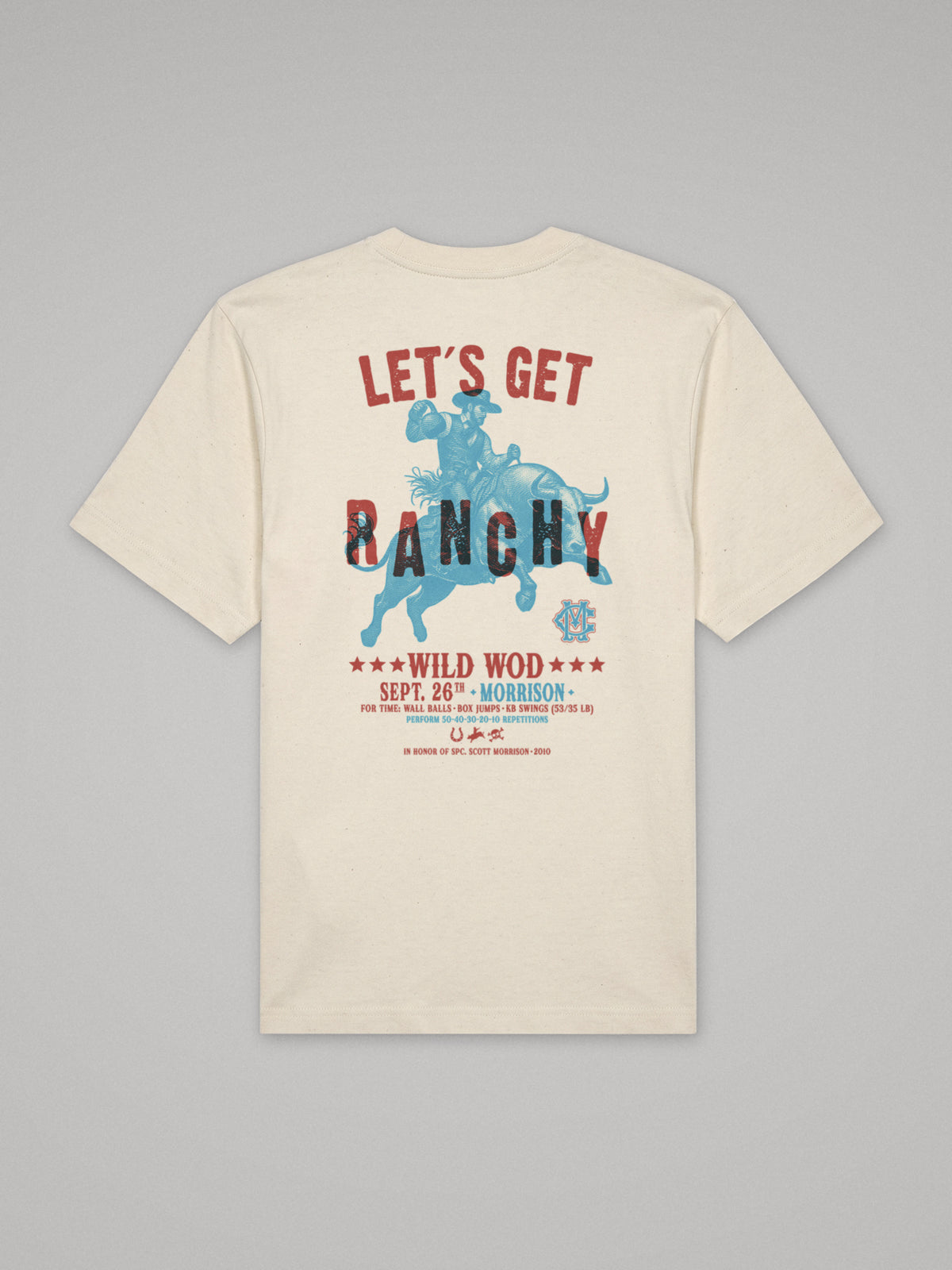 Let´s Get Ranchy - Oversize · Natural · plano · espalda