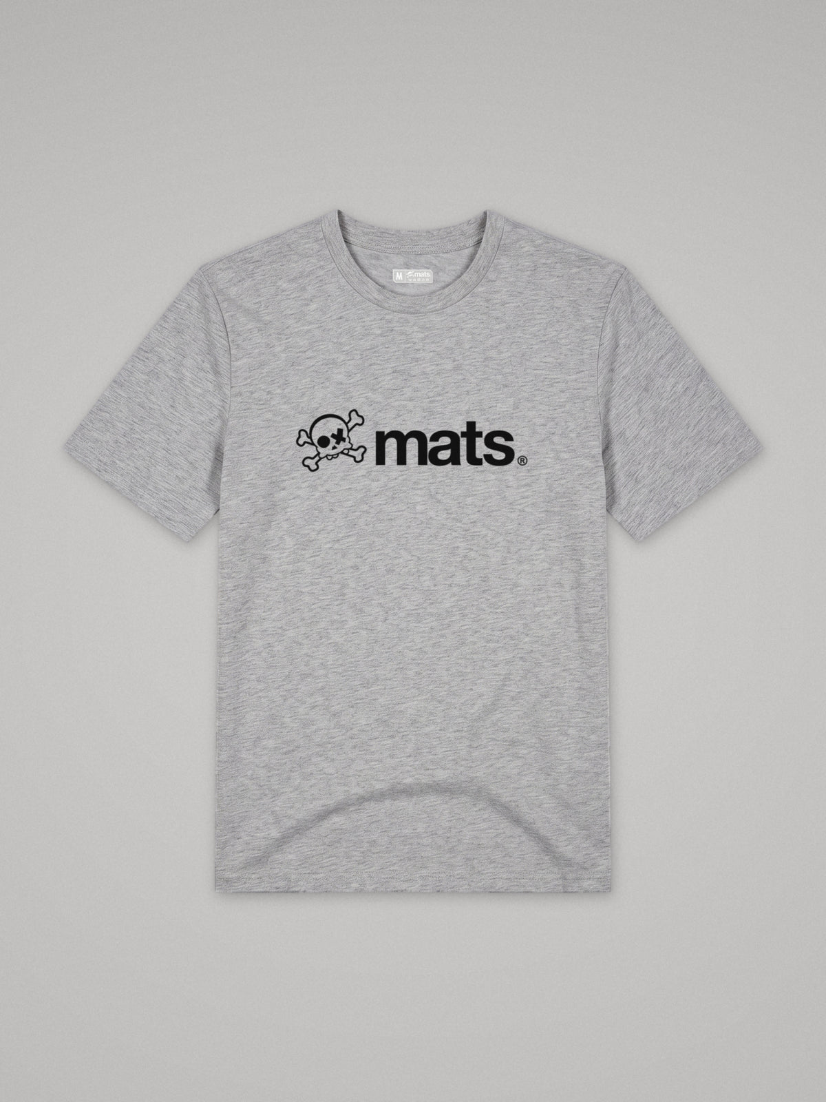 Mats Logo - Regular Fit · Gris · plano · frente