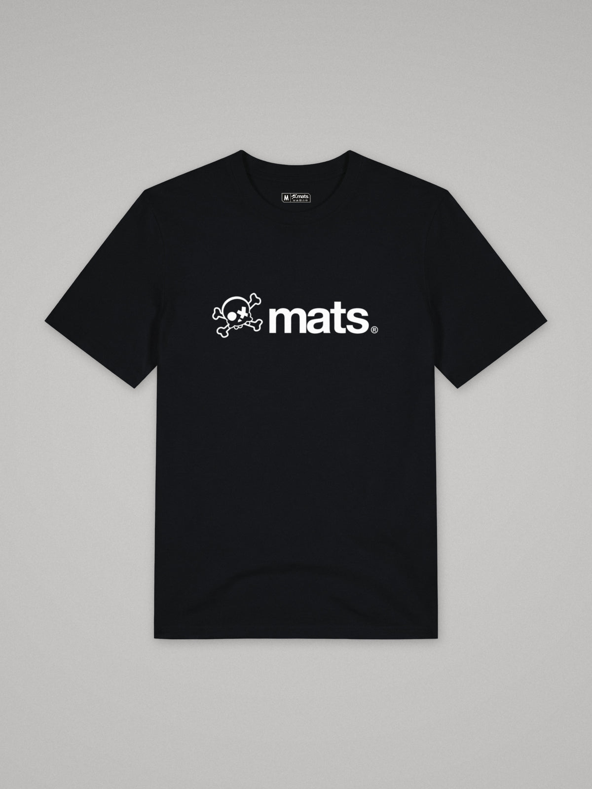 Mats Logo - Regular Fit · Negro · plano · frente