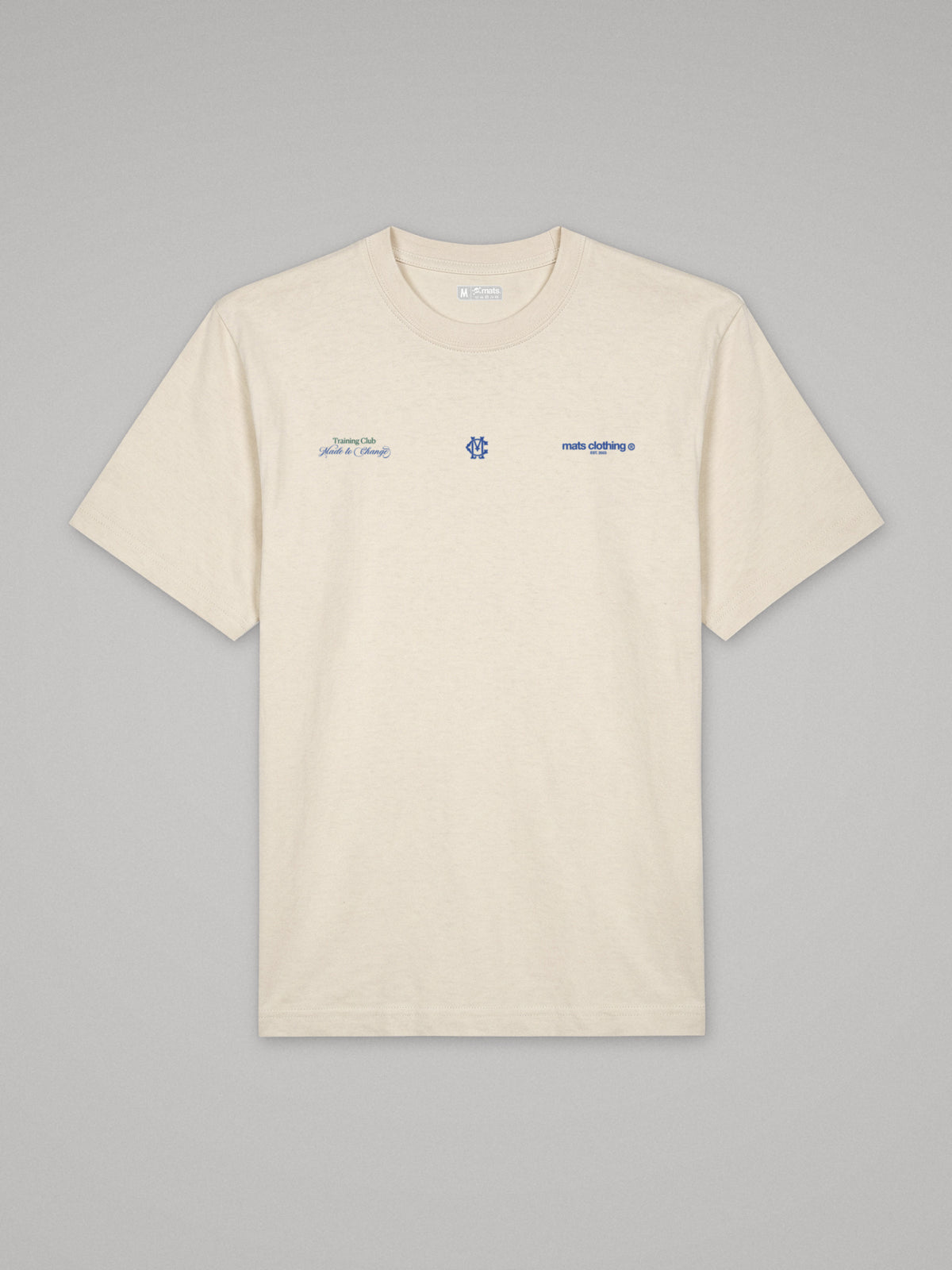 Mats Training Club - Oversize · Natural · plano · frente