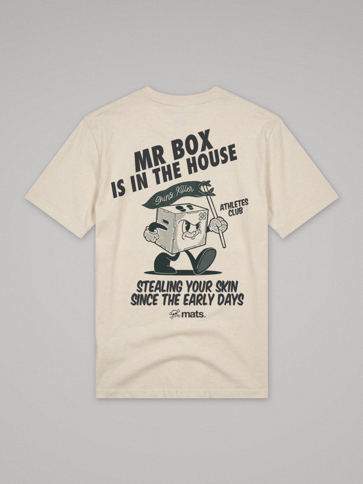 Mr Box Is In The House - Regular Fit · Natural · plano · espalda