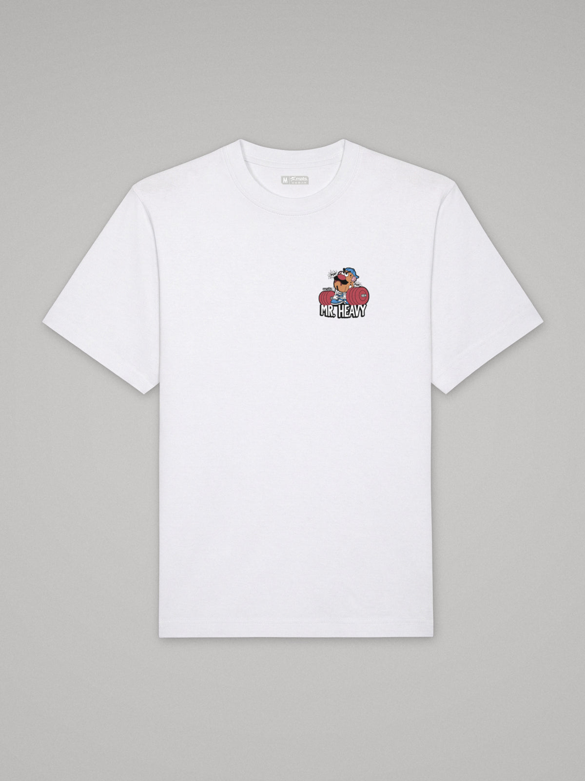 Mr Heavy - Leave It All On The Field - Oversize · Blanco · plano · frente