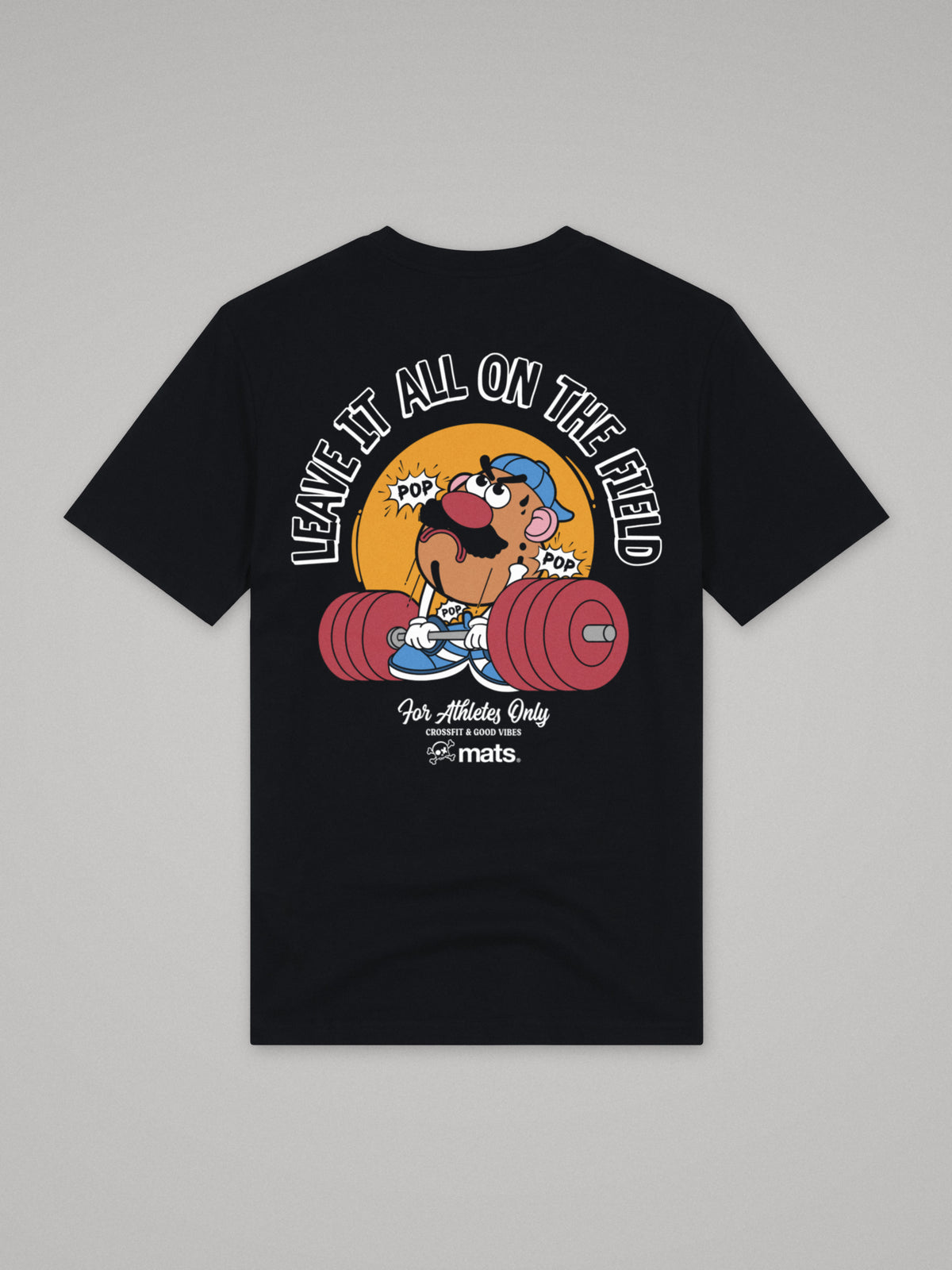 Mr Heavy - Leave It All On The Field - Regular Fit · Negro · plano · espalda