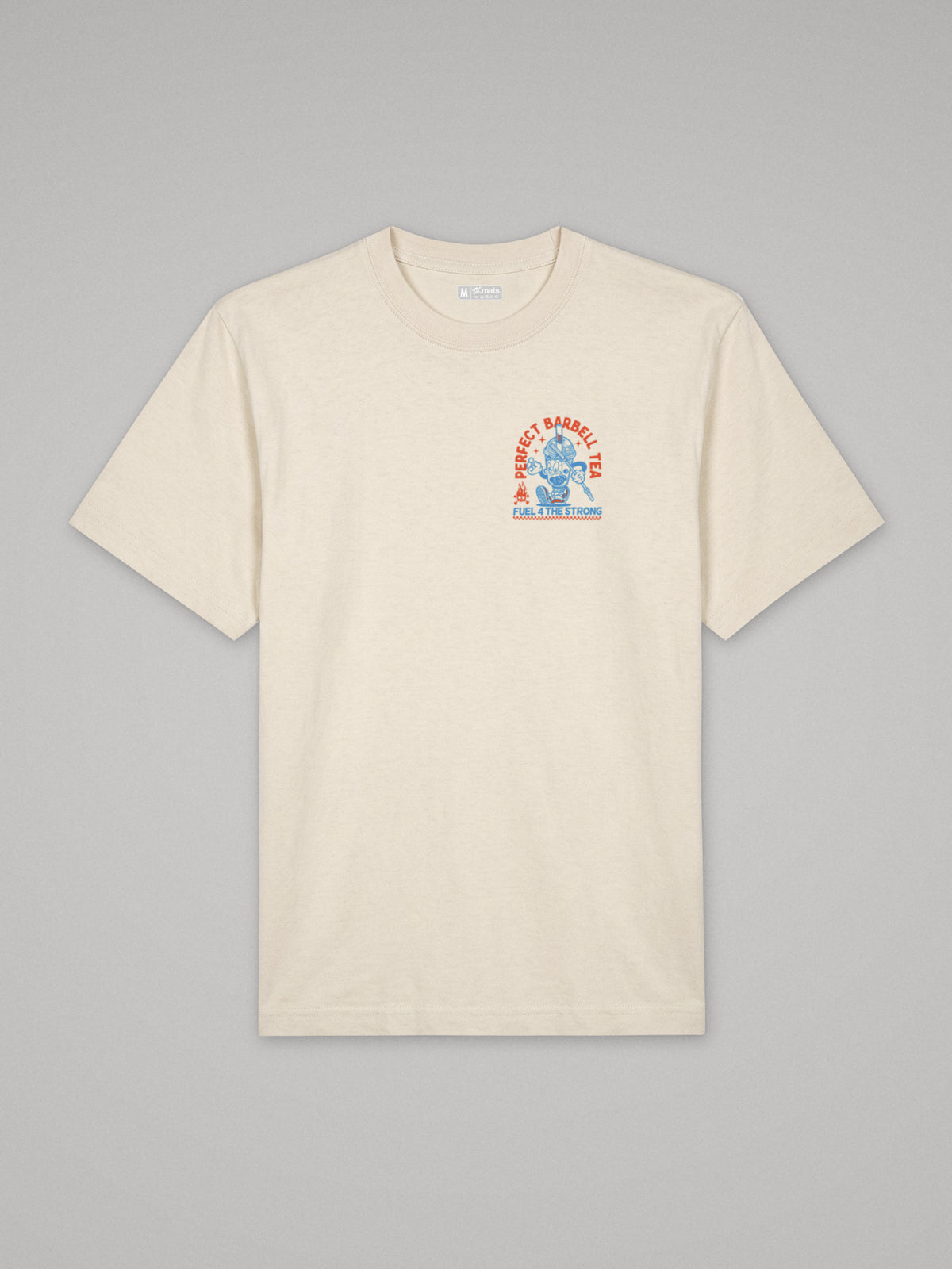 Perfect Barbell Tea - Oversize · Natural · plano · frente