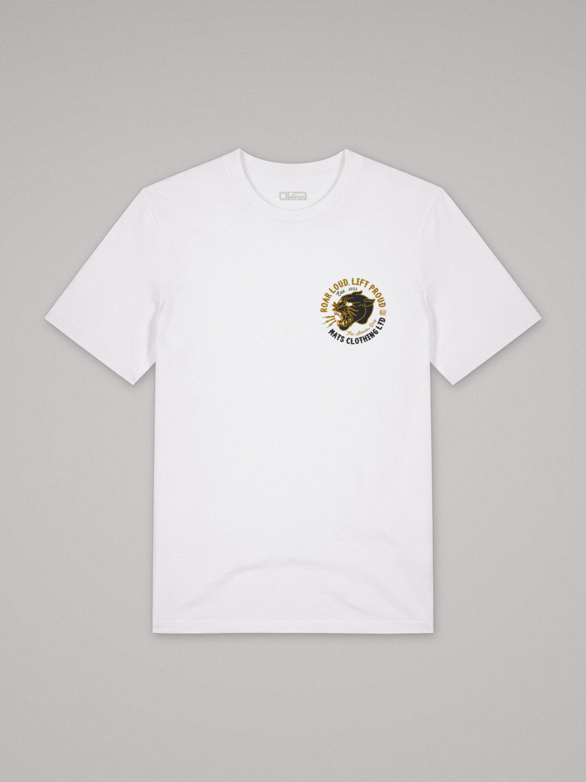 Roar Loud, Lift Proud - Regular Fit · Blanco · plano · frente