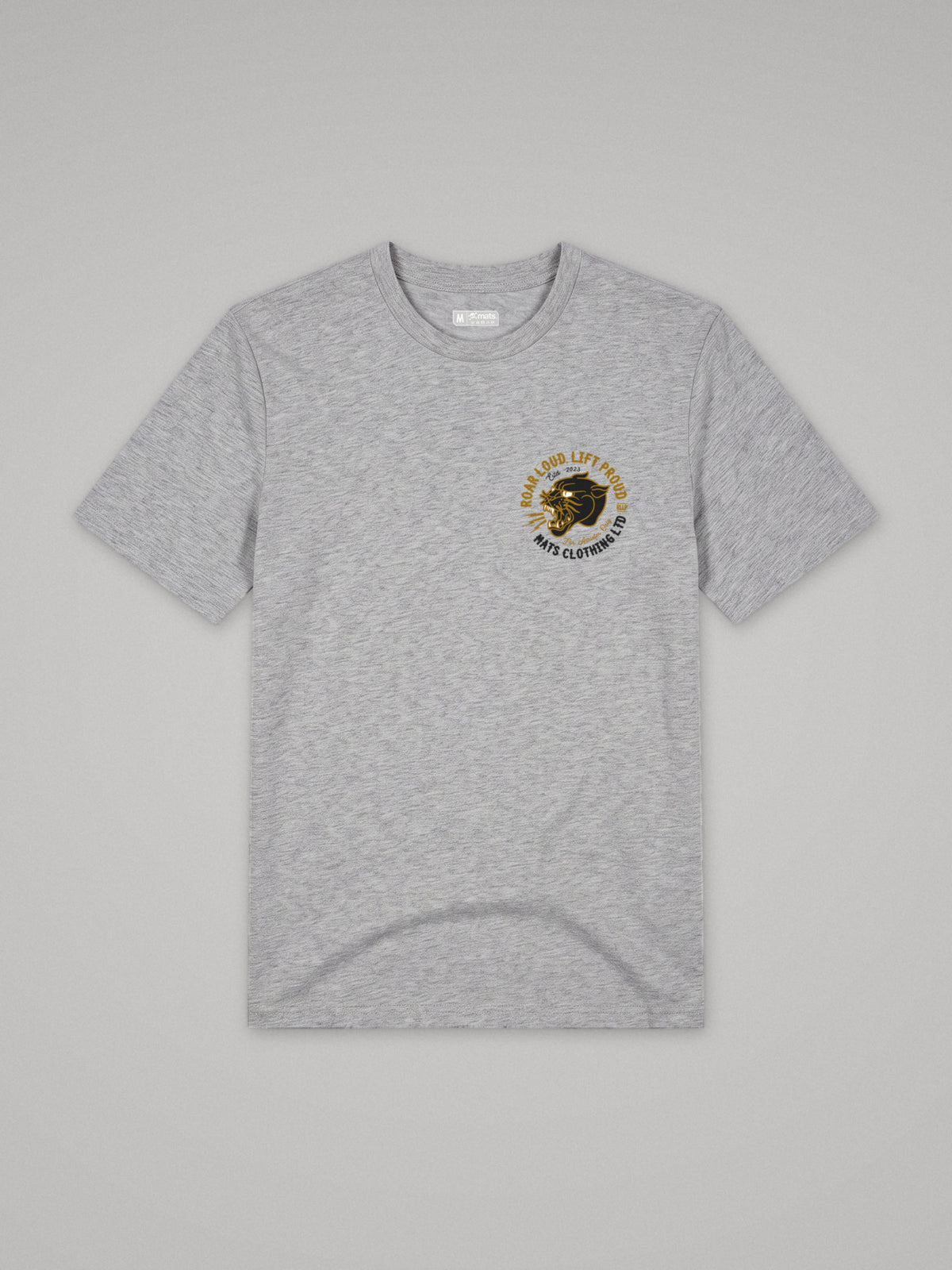 Roar Loud, Lift Proud - Regular Fit · Gris · plano · frente