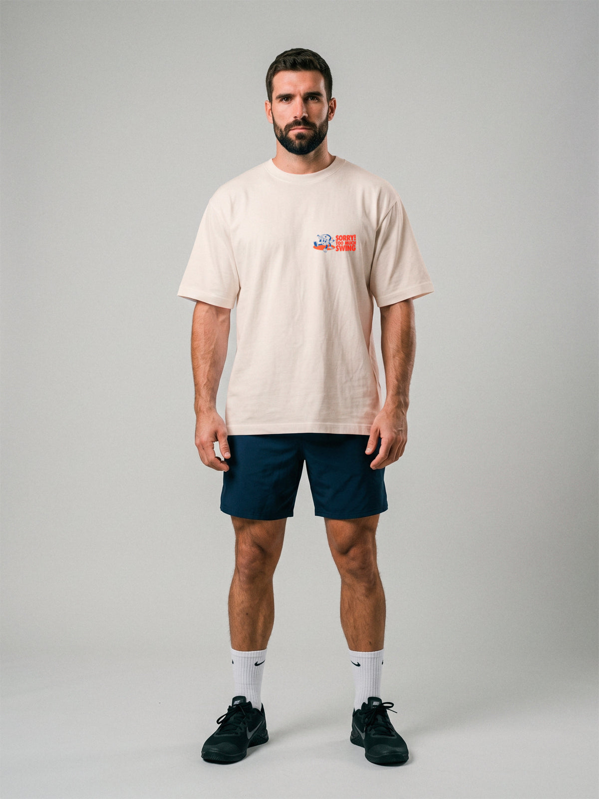 Too Much Swing - Oversize · Natural · modelo chico · frente