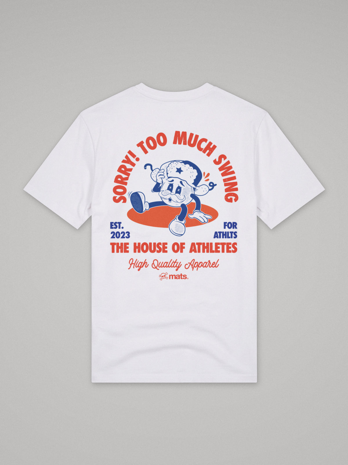 Too Much Swing - Regular Fit · Blanco · plano · espalda