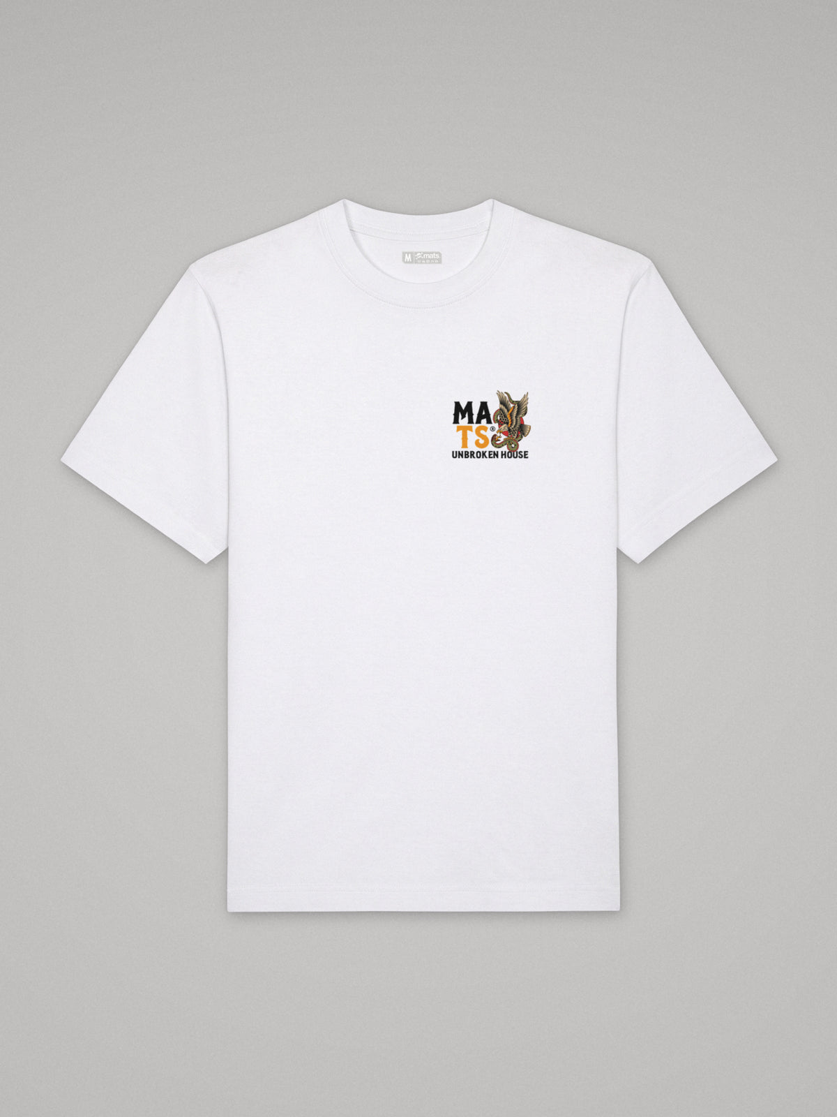 Unbroken House - Never Out Of The Fight - Oversize · Blanco · plano · frente