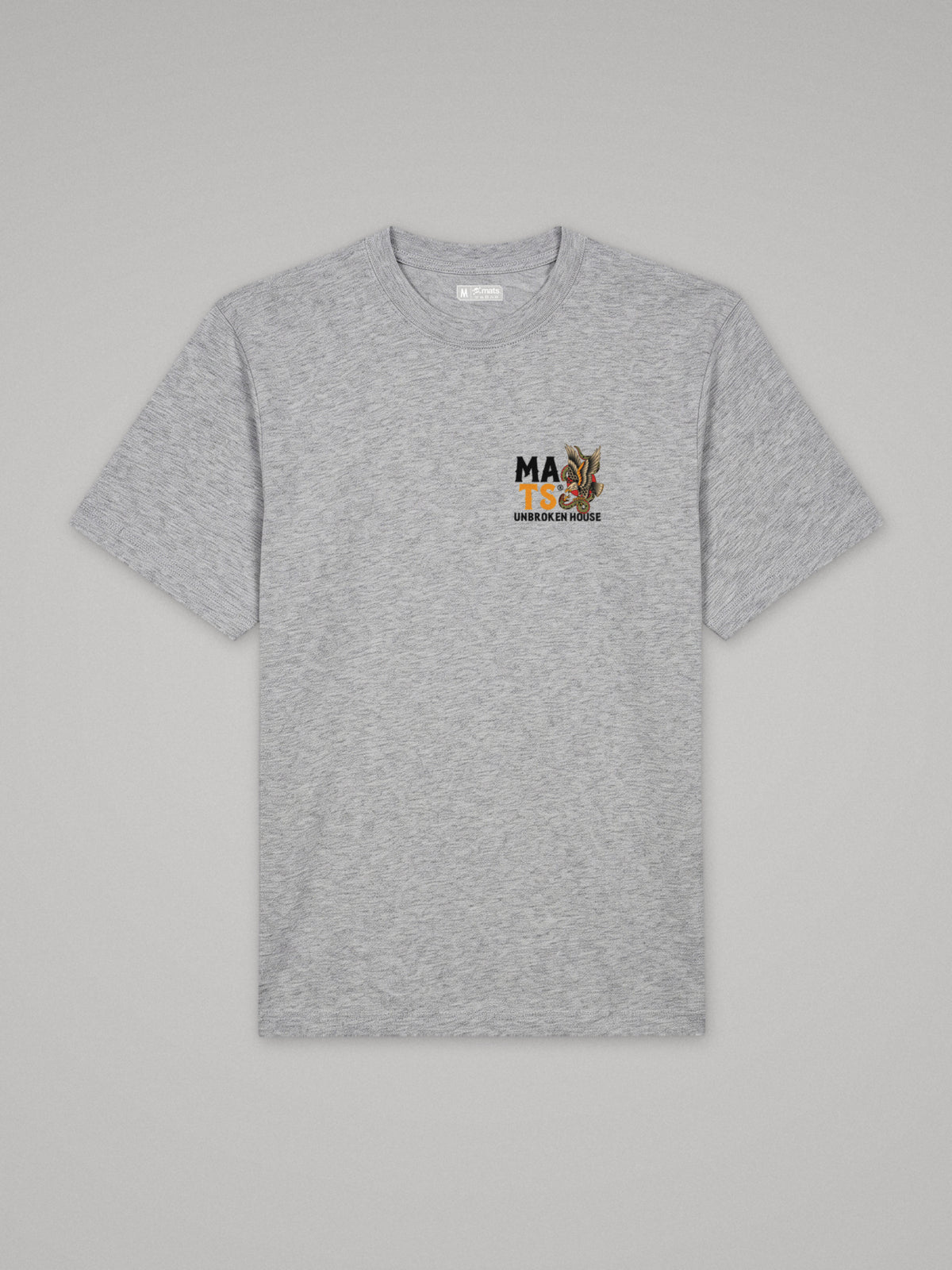 Unbroken House - Never Out Of The Fight - Oversize · Gris · plano · frente