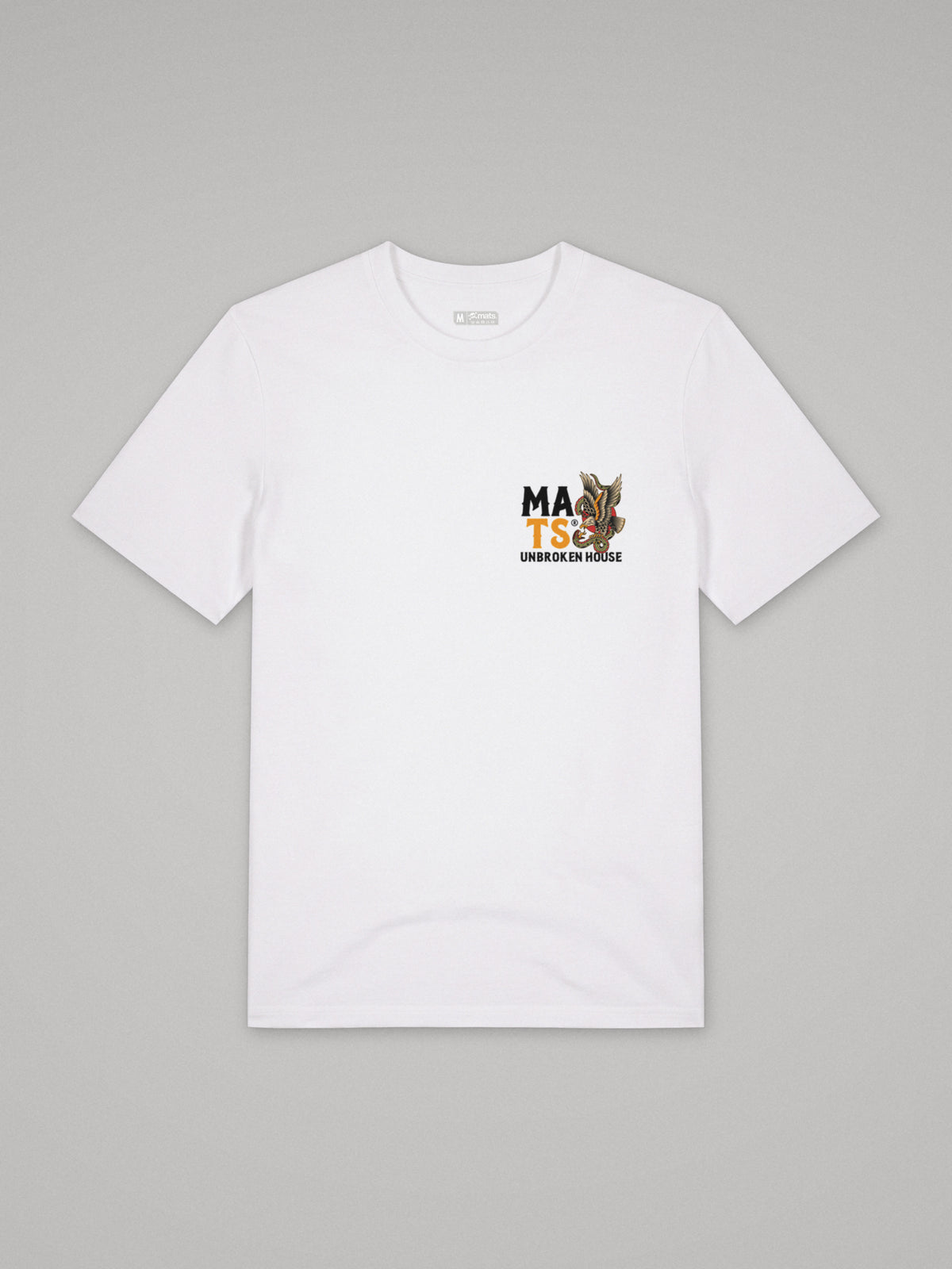 Unbroken House - Never Out Of The Fight - Regular Fit · Blanco · plano · frente