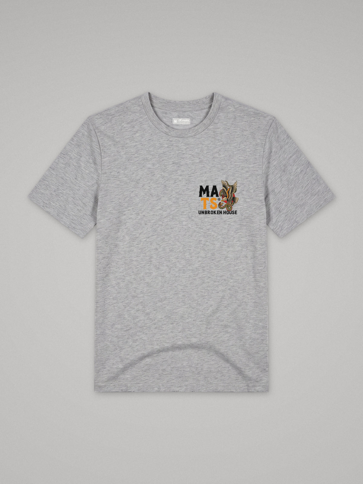 Unbroken House - Never Out Of The Fight - Regular Fit · Gris · plano · frente