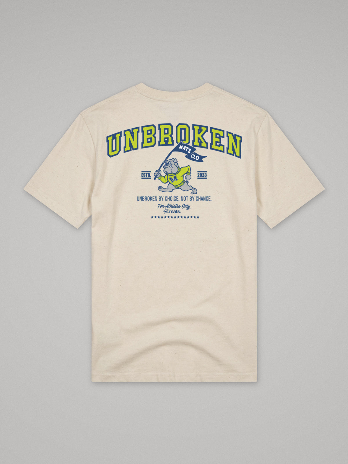 Unbroken - University - Regular Fit · Natural · plano · espalda